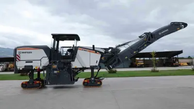 Tokat Belediyesi yeni asfalt kazıma makinesini filosuna kattı