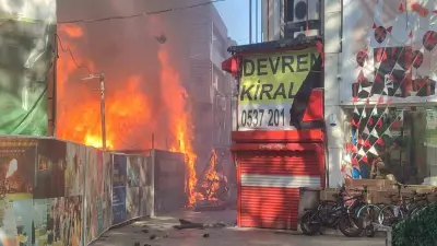 Kocaeli’de konteynerdeki yangın iki işletmeye sıçradı: Mahalleli sokağa döküldü