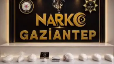 Gaziantep’te 7 kilo uyuşturucu ele geçirildi: 2 gözaltı