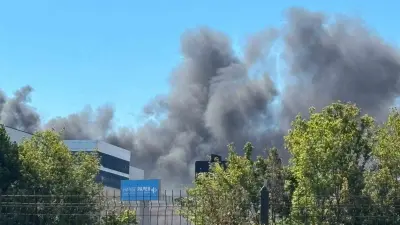 Ankara’da depo yangını söndürüldü