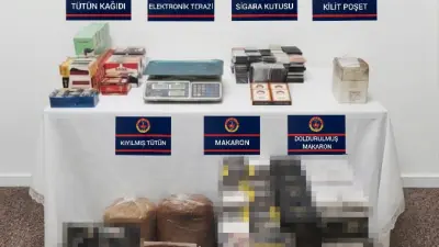 Yozgat’ta kaçak tütün operasyonunda 34 bin makaron ele geçirildi