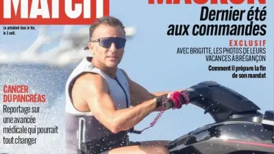Fransa’da orman yangınları devam ederken, Macron’un jet ski ile fotoğrafı tepki çekti
