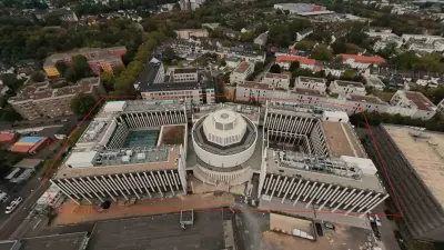 Alihan Kuriş’in lideri olduğu grubun Köln’de inşa ettiği dev tesis görüntülendi