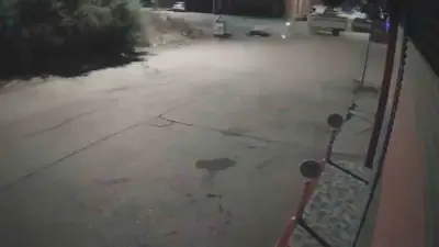 Ankara’da motosiklet sürücüsünün hayatını kaybettiği kazanın görüntüleri ortaya çıktı