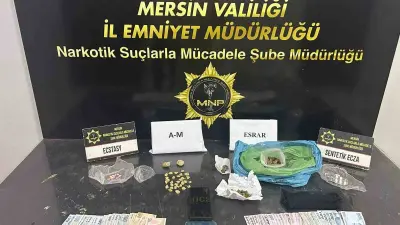 Mersin’de uyuşturucu operasyonu: 4 şüpheli tutuklandı