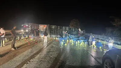 Manisa’da zincirleme trafik kazası: 7 yaralı