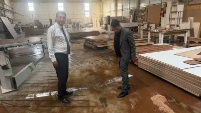 MTSO Başkan Adayı Boyraz’dan fırtınadan etkilenen OSB’ye ziyaret