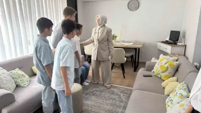 Bakan Yardımcısı Yenigün’den Eskişehir’deki çocuk evlerine ziyaret