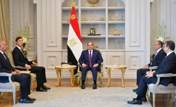 Trump’ın damadı Kushner, Mısır Cumhurbaşkanı es-Sisi ile görüştü