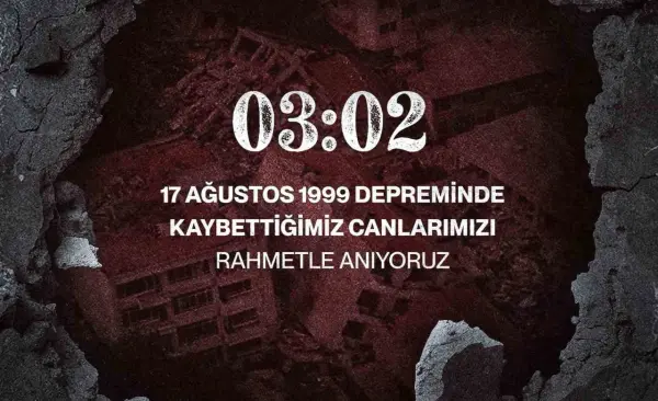 TBMM Başkanı Kurtulmuş: "(1999 Gölcük Depremi) Kaybettiğimiz canlarımızı aradan geçen yıllara rağmen unutmadık, unutmayacağız"