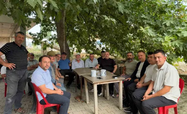 İl Başkanı Yıldırım köylerde vatandaşlarla buluştu