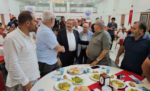 Darende’de Zengibar Festivali öncesi iş insanlarıyla buluşma