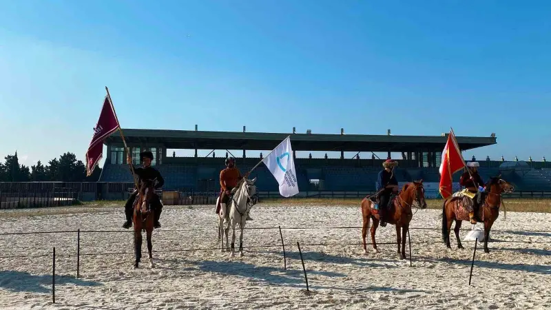 Atlı Okçuluk Türkiye Şampiyonası Yarı Finali’nde Balıkesir rüzgarı esti