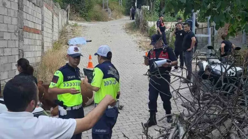 Traktörün freni patladı: 1 ölü