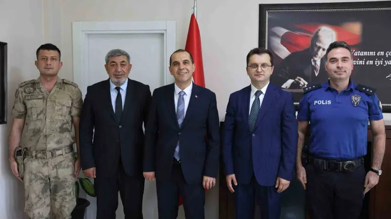 Vali Taşolar’dan Karakoyunlu kaymakamı Kayaş’a hayırlı olsun ziyareti