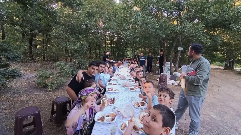 Sebepli’de Yaz Kur’an kursu öğrencileri piknikte buluştu