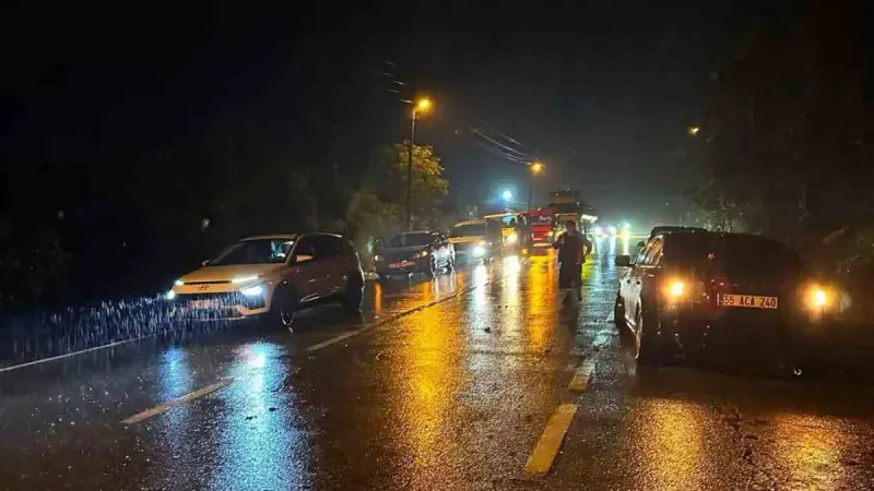 Tirebolu-Torul kara yolu ulaşıma kapandı