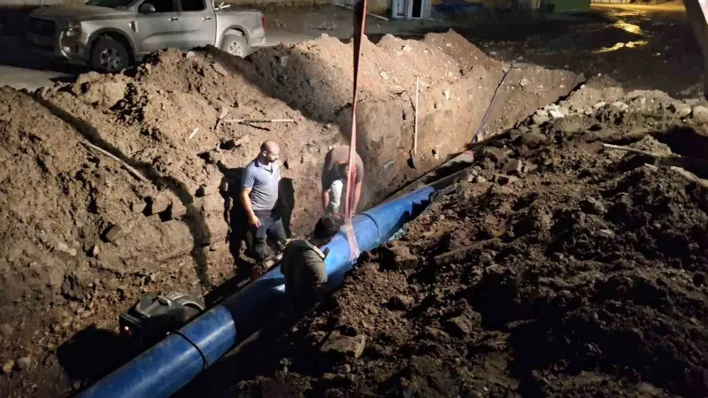 HATSU’dan Payas ana içme suyu hattına hızlı çözüm