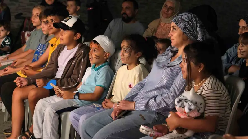 Çocuklar ’Mahallemde Neşe Var’ etkinliğinde buluştu
