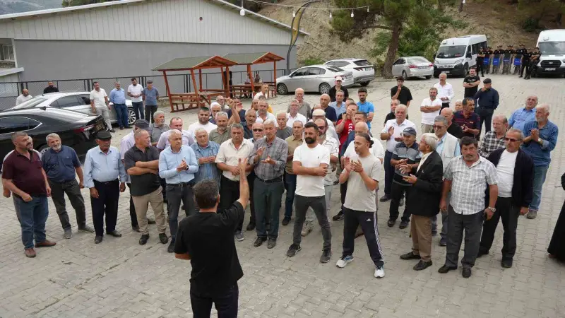Hanönü’de kurulması planlanan ikinci bakır madeni ocağı için vatandaşlardan tepki