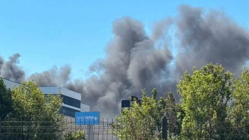 Ankara’da depo yangını söndürüldü