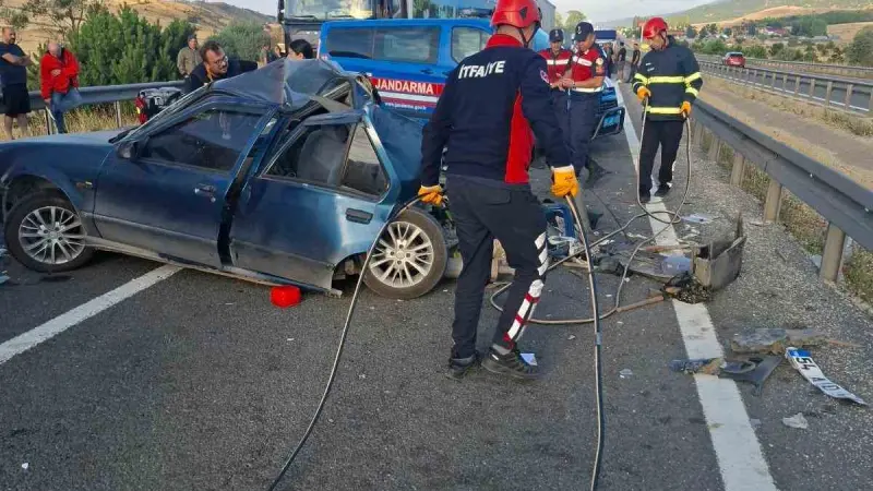 Bolu’da feci kaza: 2 ölü, 2 yaralı