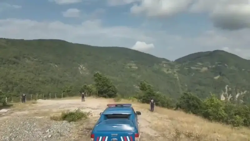 Dikmen’de orman yangınlarına karşı havadan ve karadan denetim