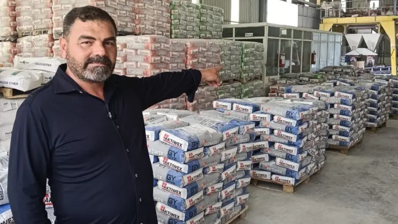 Atık mermerin tozlarından yapıştırıcı yaparak dünya ülkelerine ihracatı başlattı