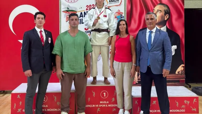 Eskişehirli judocu Tuana Kambur Türkiye şampiyonu oldu