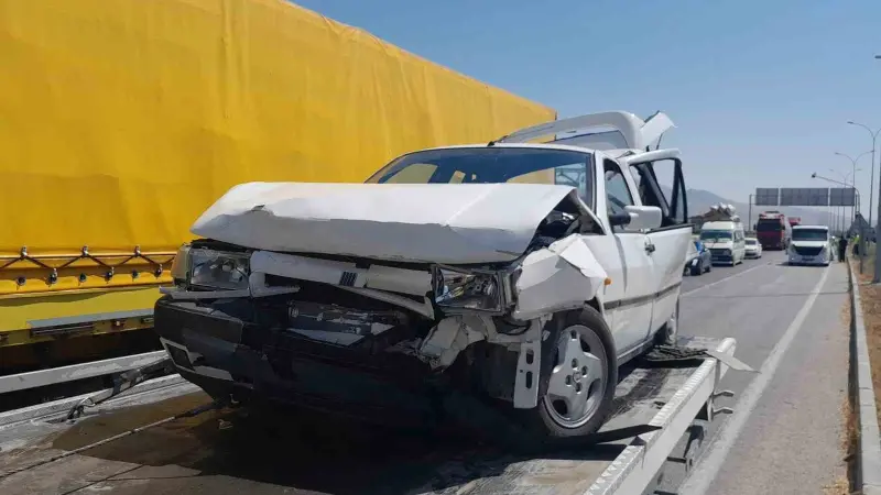 Karapınar’da zincirleme trafik kazası: 9 yaralı