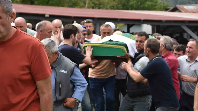 Aynı eve 8 ayda ikinci ateş düştü: Fındık bahçesinde fenalaşan baba toprağa verildi
