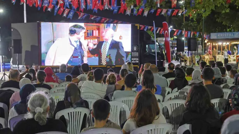 Kültürpark’ta ’Yeşilçam Sinema Akşamları’ başladı