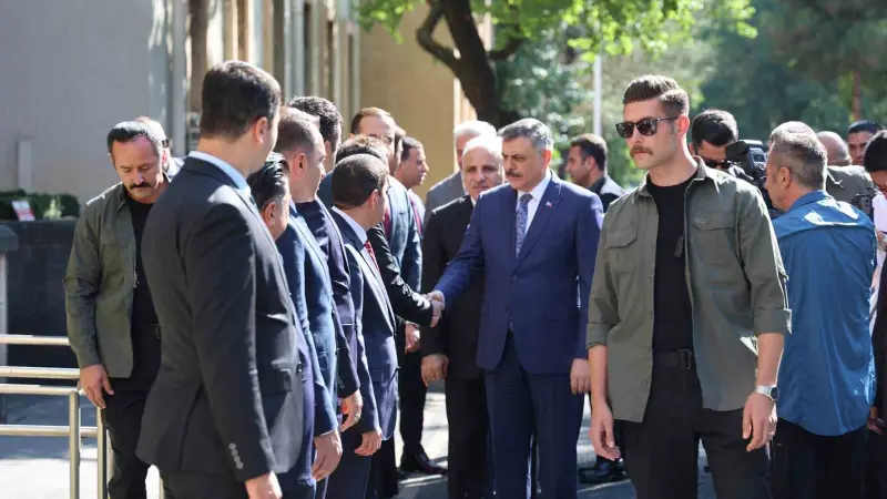 İçişleri Bakanı Çiftçi, Diyarbakır Valiliğine ziyarette bulundu