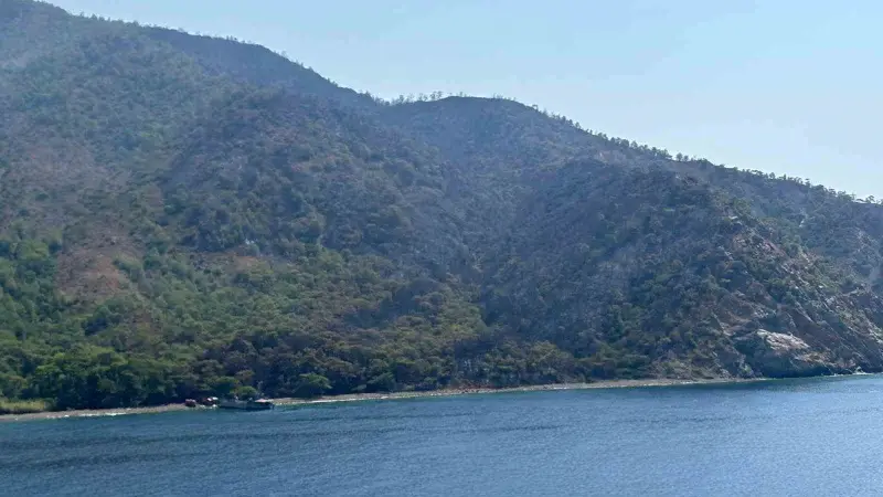 Marmaris’teki orman yangını kontrol altına alındı