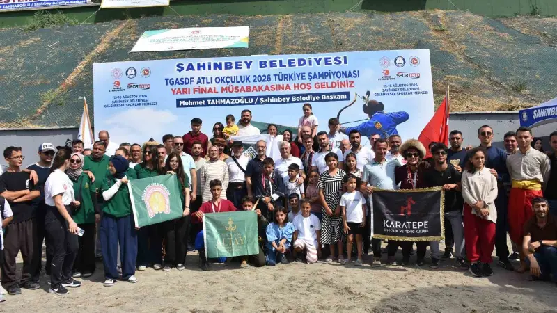 Atlı Okçuluk Türkiye Şampiyonası Yarı Finali Gaziantep’te yapıldı