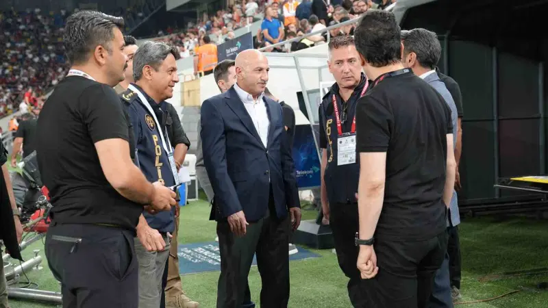 Eryaman Stadyumu’nda geniş güvenlik tedbirleri