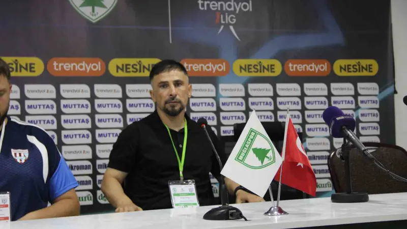 Ertuğrul Arslan: "Çok fazla pozisyon üretemediğimiz bir karşılaşma oldu"