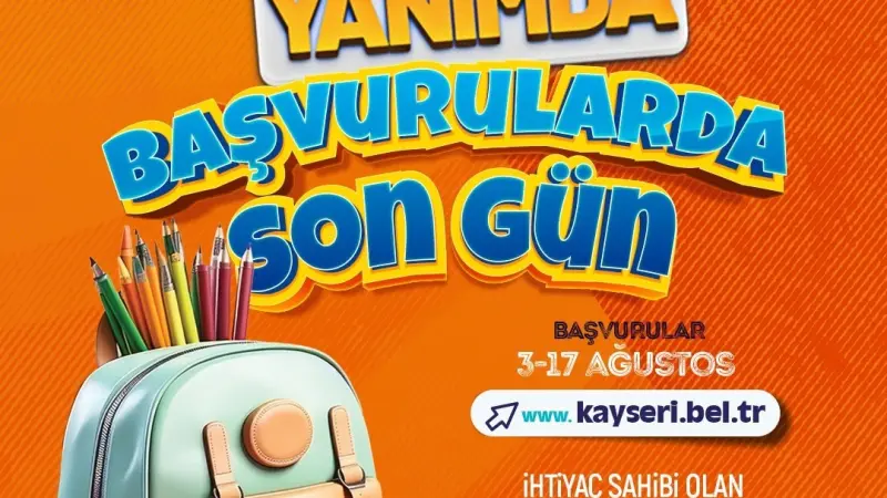 Kırtasiye desteği başvurularında son gün