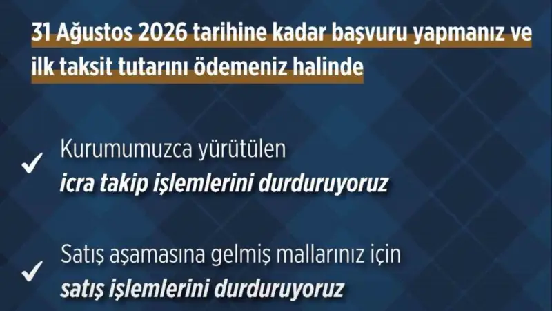 SGK tecillerinde 31 Ağustos 2026’ya kadar geçerli kolaylıklar