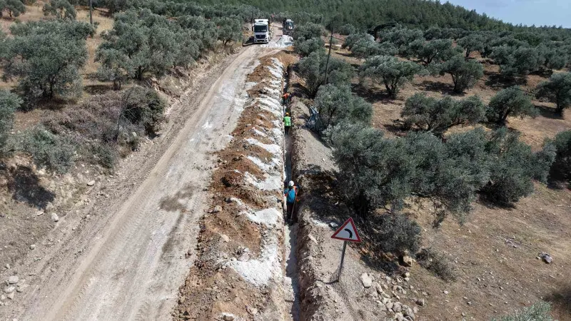 Yatağan Şeref Mahallesi’ndeki eski hatlar değiştiriliyor
