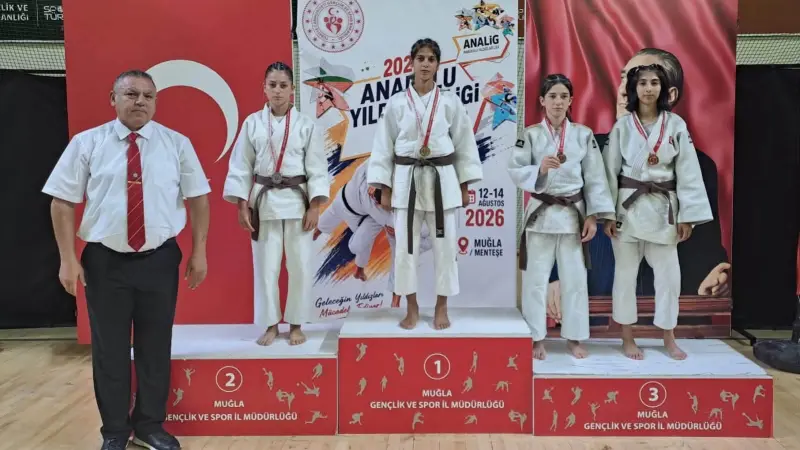Yunusemreli judocular Muğla’dan üç madalyayla döndü