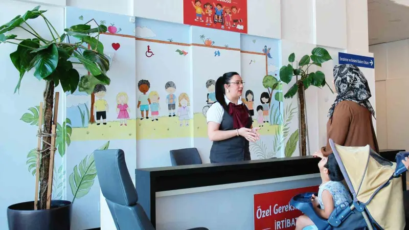 Mersin’de özel çocuklar için irtibat bürosu açıldı