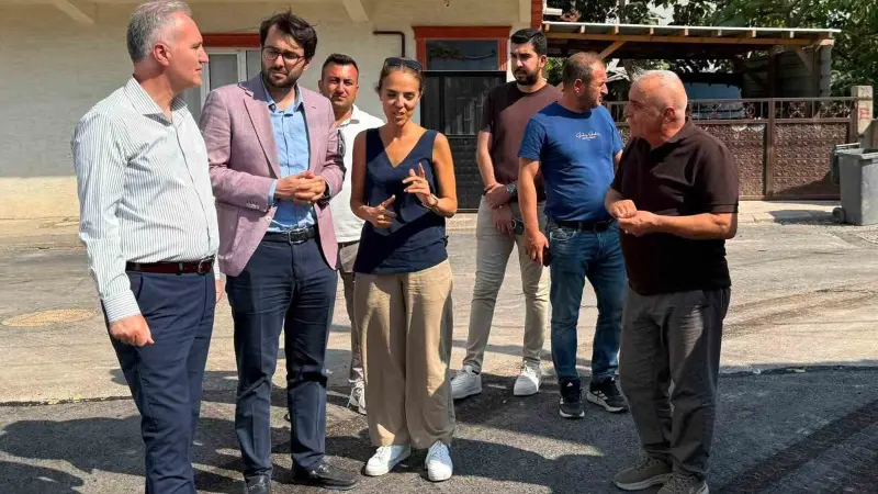 İnegöl’de BUSKİ’nin altyapı çalışmaları devam ediyor
