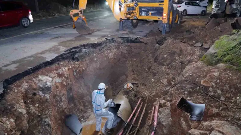 MUSKİ’den Bodrum su isale hattındaki patlama hakkında açıklama