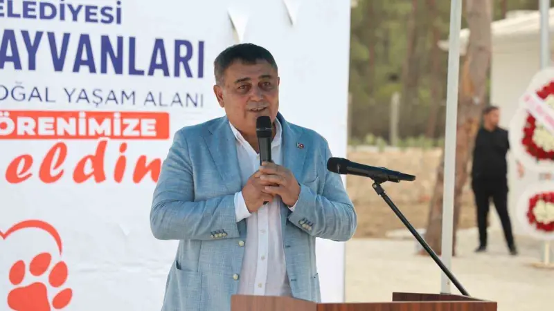 Antalya’nın en büyük Sokak Hayvanları Bakımevi ve Doğal Yaşam alanı Aksu’da açıldı