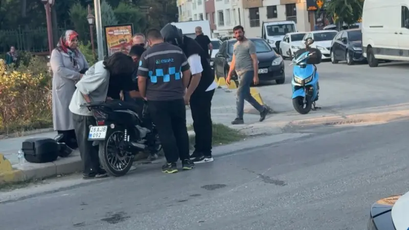 Eskişehir’de 2 motosiklet çarpıştı: 1 yaralı