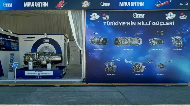 TEI, millî motorları ve üretim kabiliyetleriyle TEKNOFEST Mavi Vatan’da